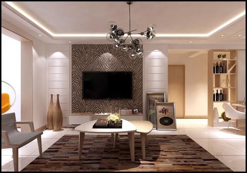 金地悦峰109㎡现代简约