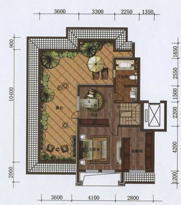 听雨观澜流水别墅209㎡现代简约