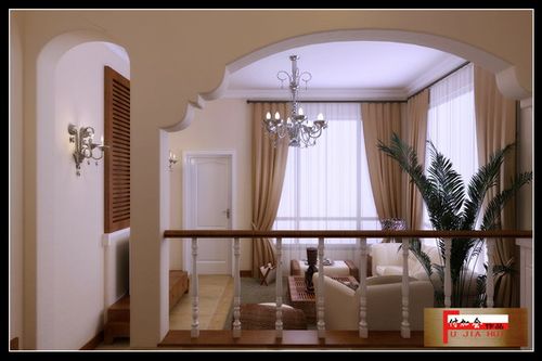 华润置地凯旋门二期90㎡欧美风情