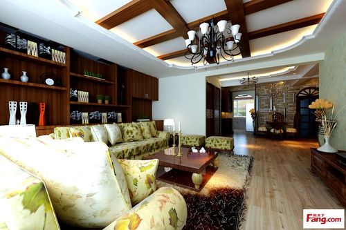 华润置地凯旋门二期124㎡田园风格