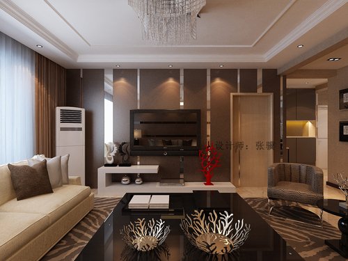 远洋和平府170㎡现代港式风格