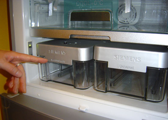 西门子冰箱创新的“真空”零度保鲜技术