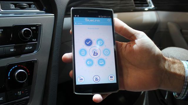 现代Blue Link系统体验:智能手表可控制汽车