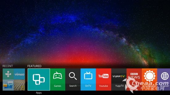 全新的三星Smart Hub用户界面更好玩、响应更快速