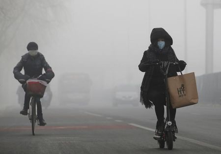 中国承诺北方PM2.5平均浓度至少降低15%