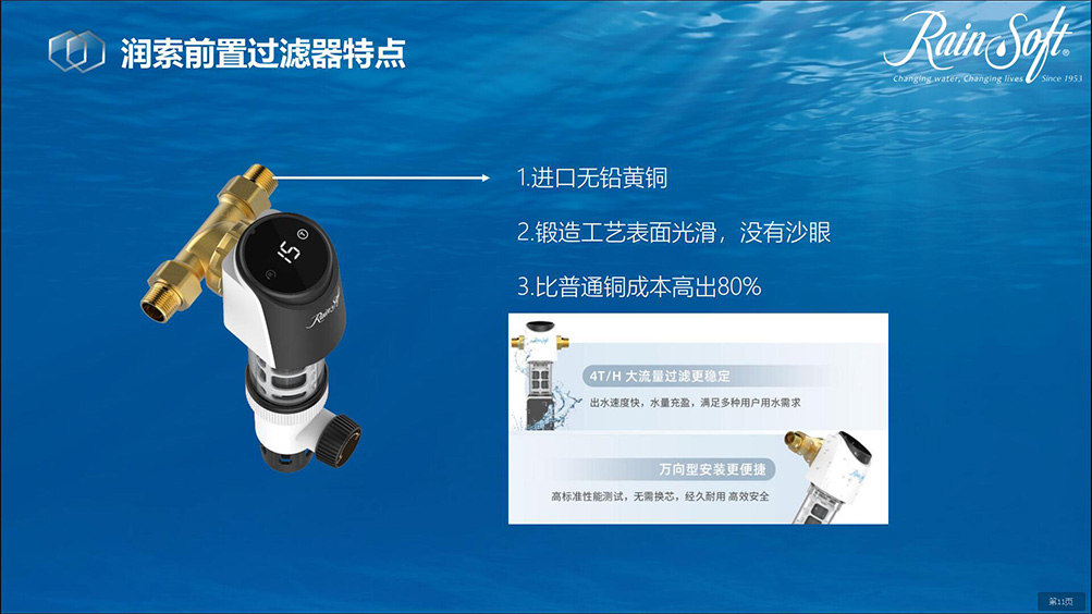 润索前置过滤器